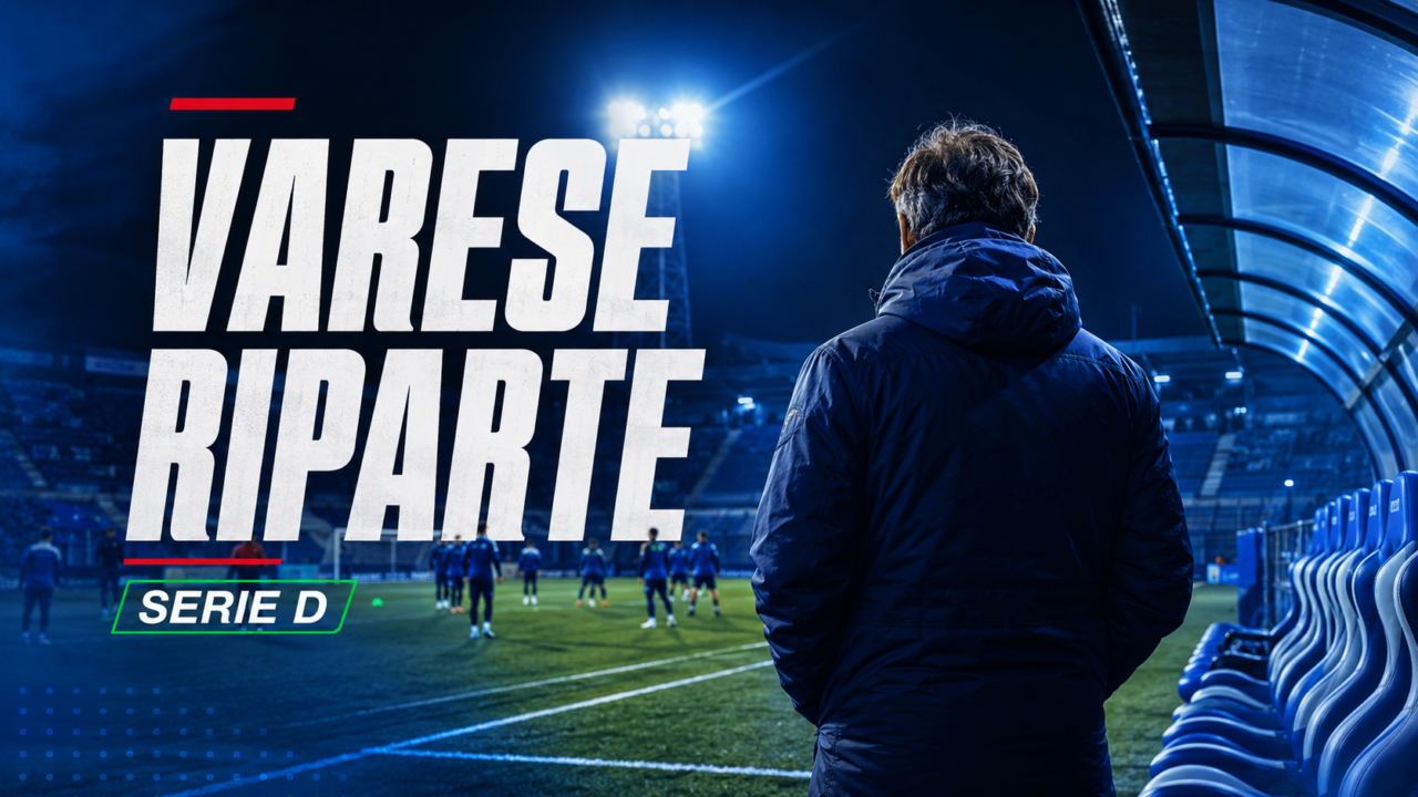 Serie D, Varese: Ufficiale, si riparte dalla conferma di mister Andrea Ciceri.