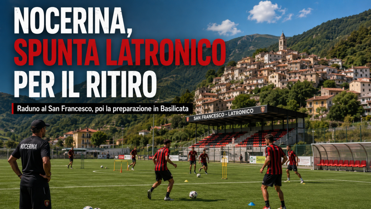 Nocerina, prende forma la preparazione: raduno al San Francesco e ritiro, spunta Latronico